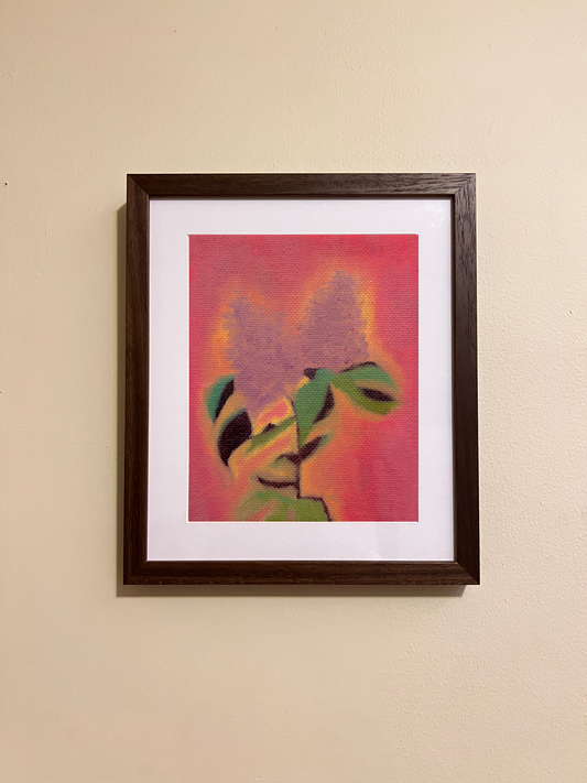 ‘Glowing Lilac’ PRINT