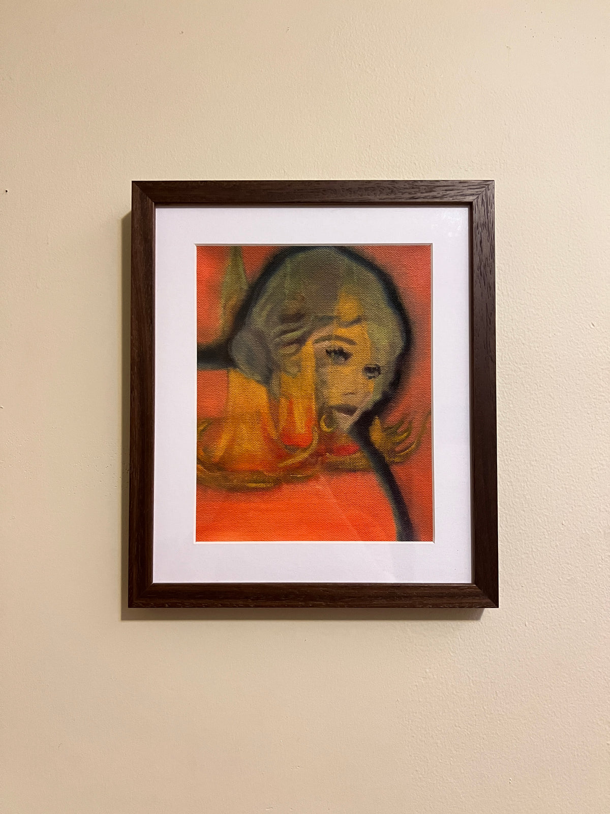‘Dolores Costello/Trumpet Flowers Looming’ PRINT