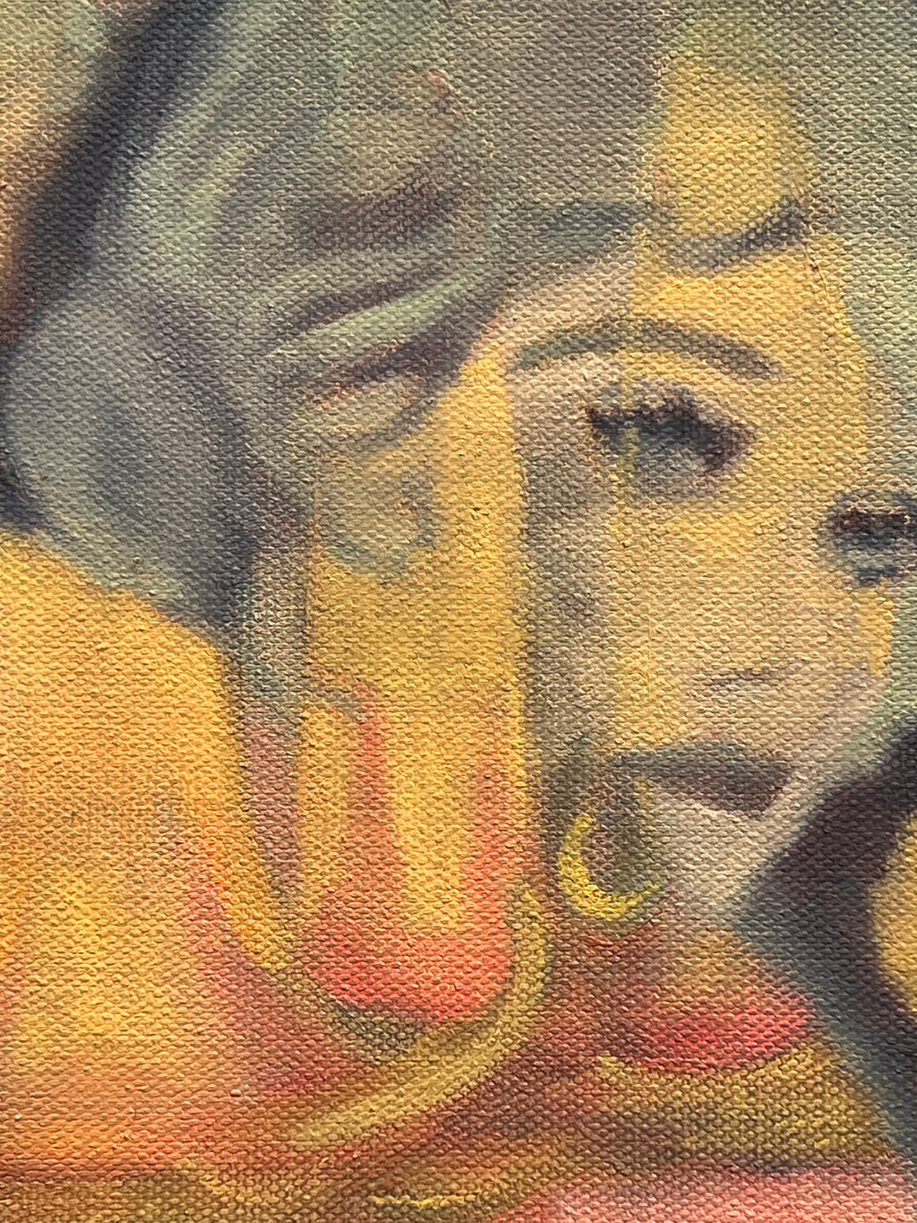 Dolores Costello/Trumpet Flowers Looming