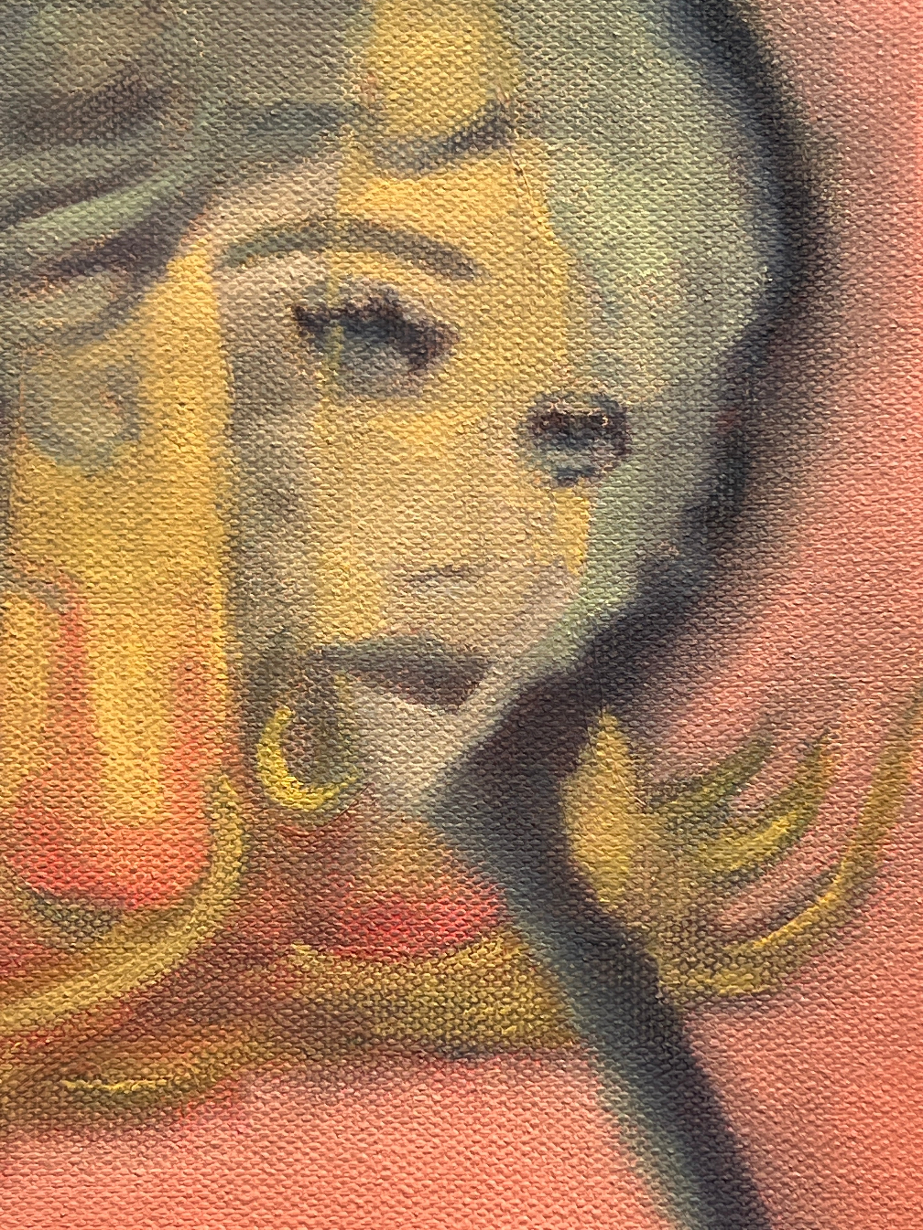 Dolores Costello/Trumpet Flowers Looming