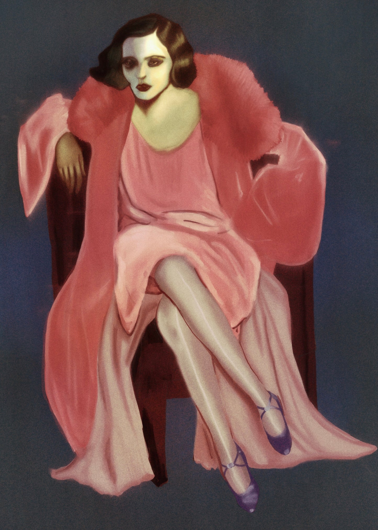 Pink Flapper